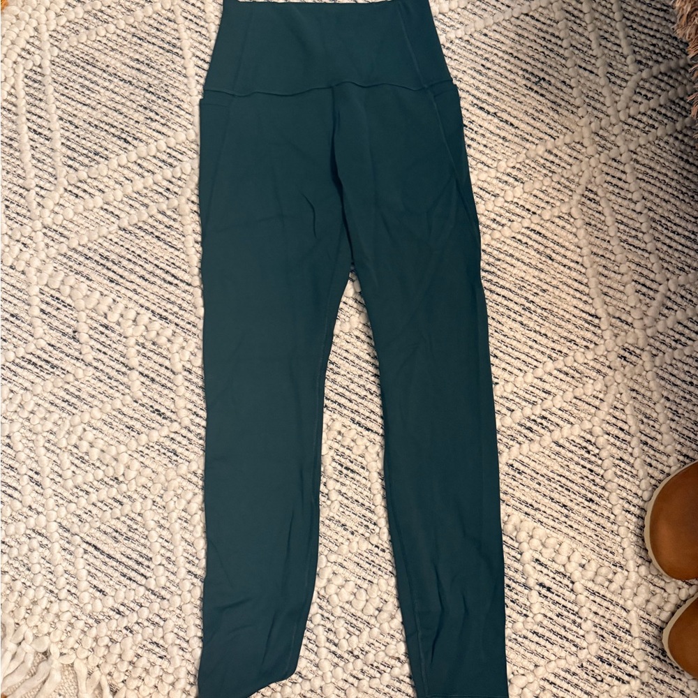 CRZ YOGA Dark Green Leggings
